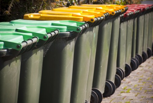 Team conducting builders waste disposal efficiently in Shadwell