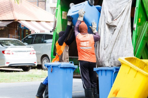 Organized office clearance process