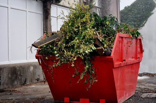 Professional waste removal team at work in Shadwell